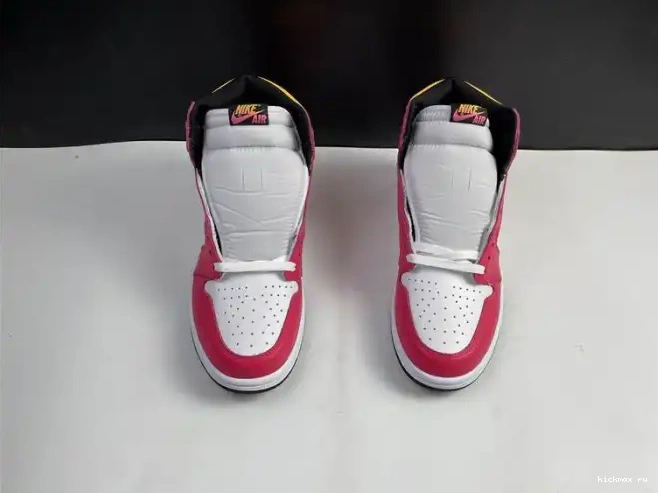 Rep Kickmax Fusion Air Jordan 555088-603 Red High OGLight 1 0327